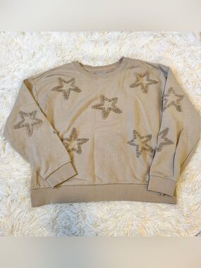 Weekend Crewneck Star Sweatshirt